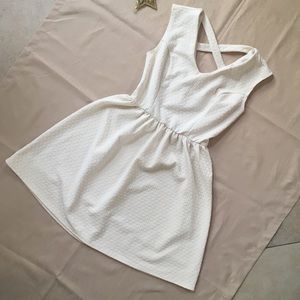No Boundaries Dress Off-White